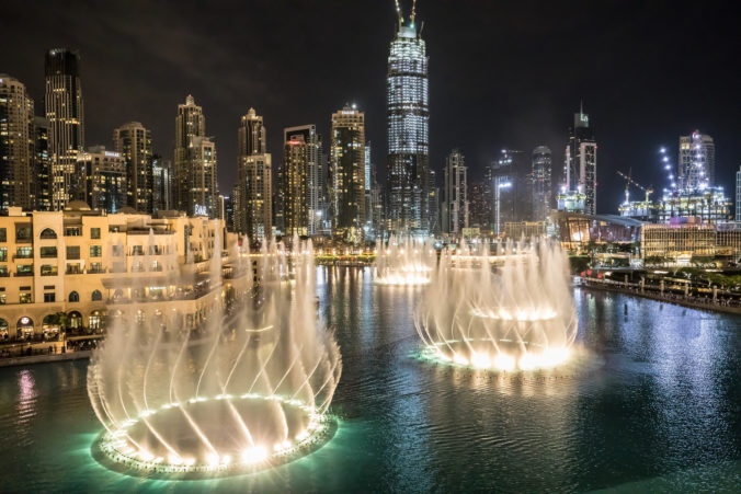 Dubai Fountains, Dubai, UAE