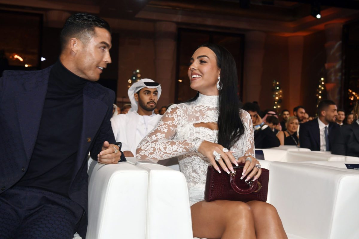Globe Soccer Awards, Cristiano Ronaldo, Georgina Rodriguez