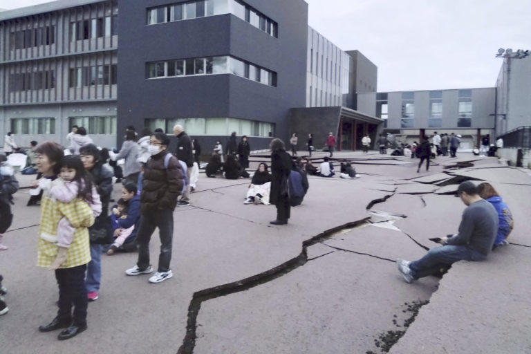 Japonsko, zemetrasenie
