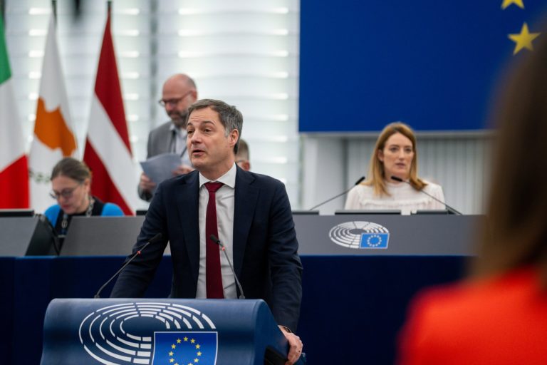 Belgický premiér Alexander De Croo