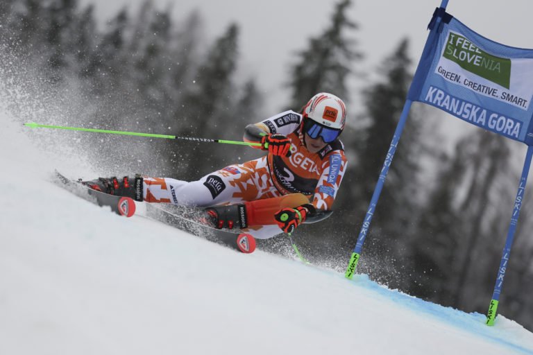 Petra Vlhová, obrovský slalom Kranjska Gora