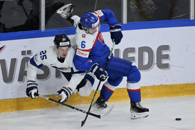 MS v hokeji do 20 rokov (štvrťfinále): Slovensko - Fínsko
