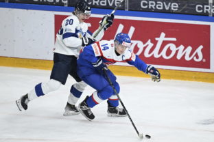MS v hokeji do 20 rokov (štvrťfinále): Slovensko - Fínsko