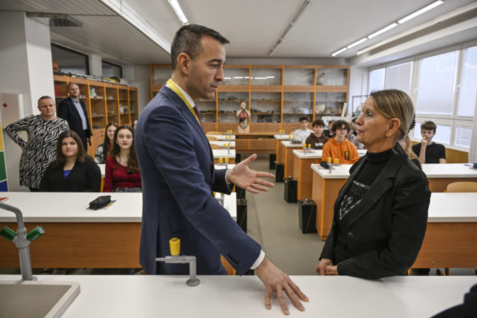 DRUCKER: Návšteva Základnej školy Podzáhradná