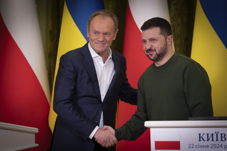 Tusk, Zelenskyj