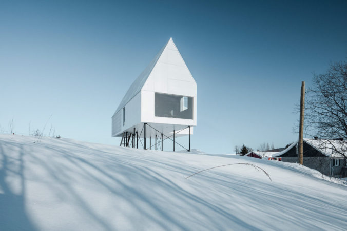 Winter architecture 