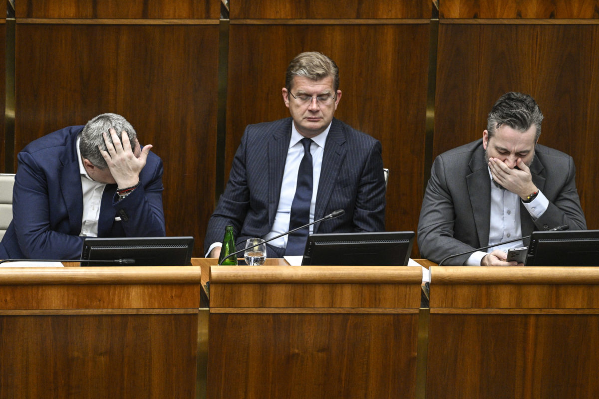 Andrej Danko, Peter Žiga, Ľuboš Blaha