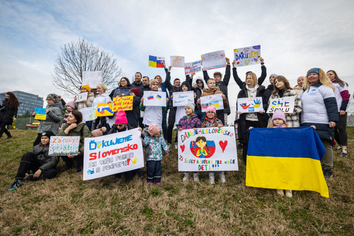 ĎAKUJEME SLOVENSKO: Vysádzanie stromu vďaky