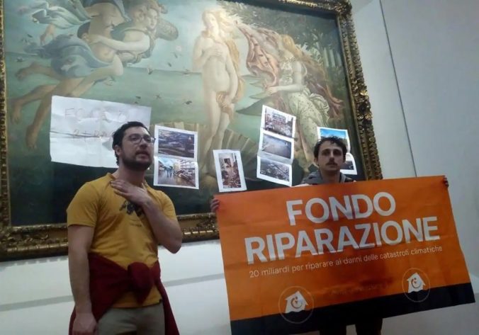 Aktivisti, obraz od Botticelliho