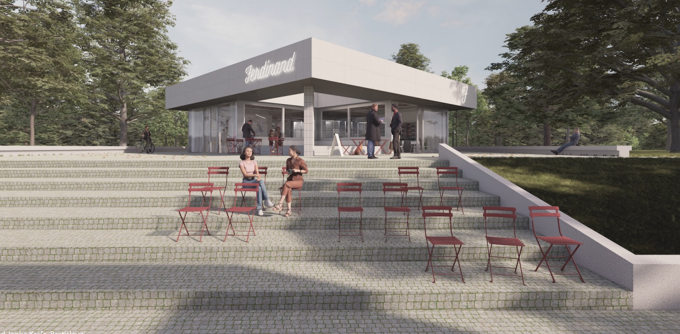 Bývalý masážny salón v Sade Janka Kráľa sa zmení na moderné bistro