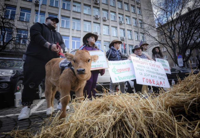 Protest farmárov, Bulharsko