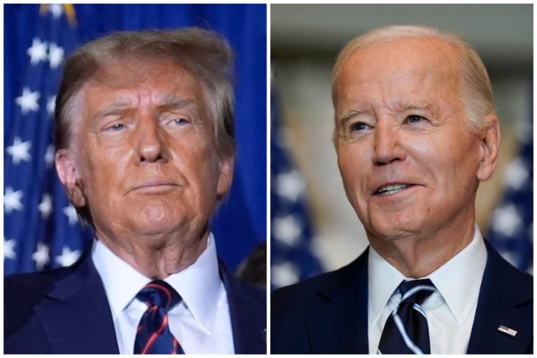 Donald Trump, Joe Biden