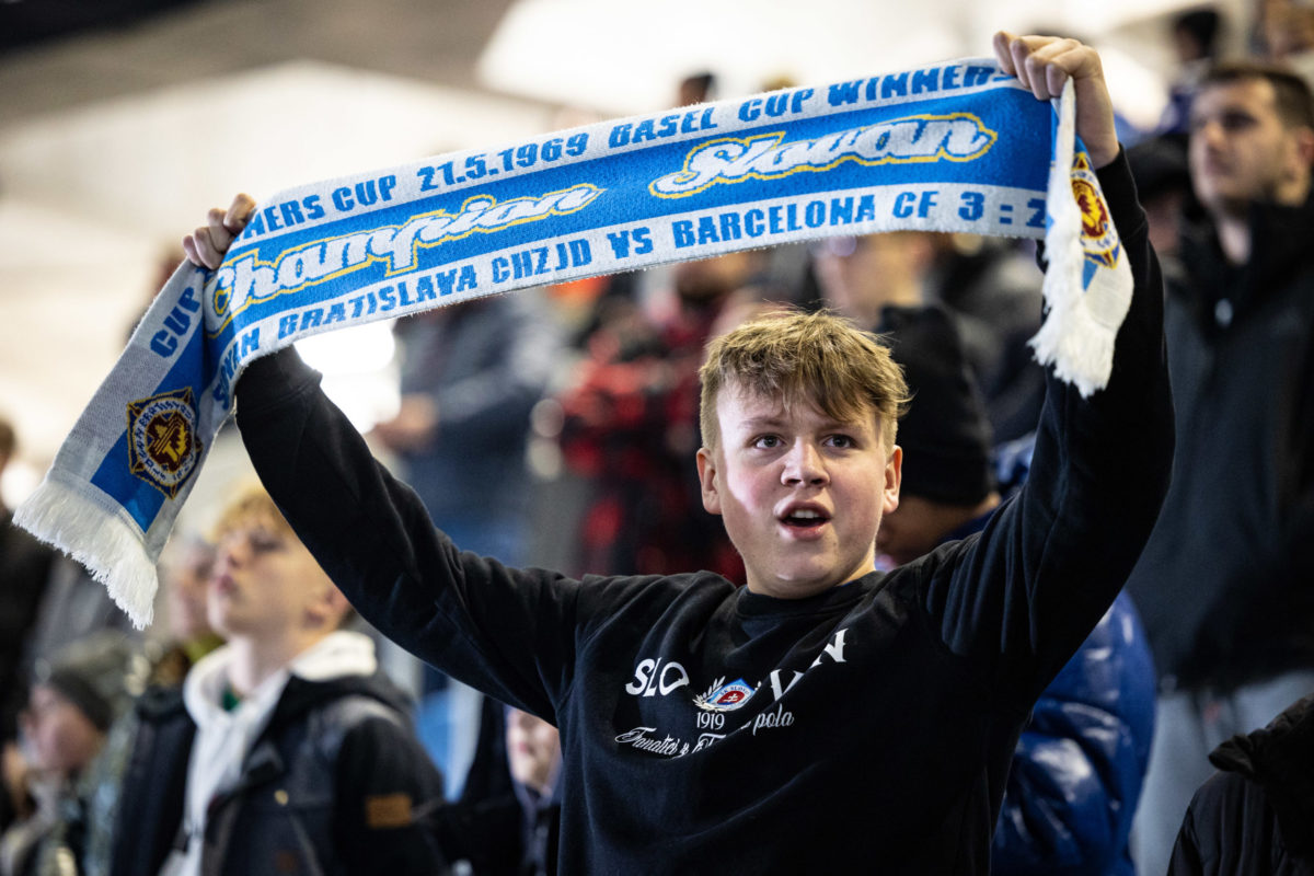 FUTBAL EKL: ŠK Slovan Bratislava - SK Sturm Graz
