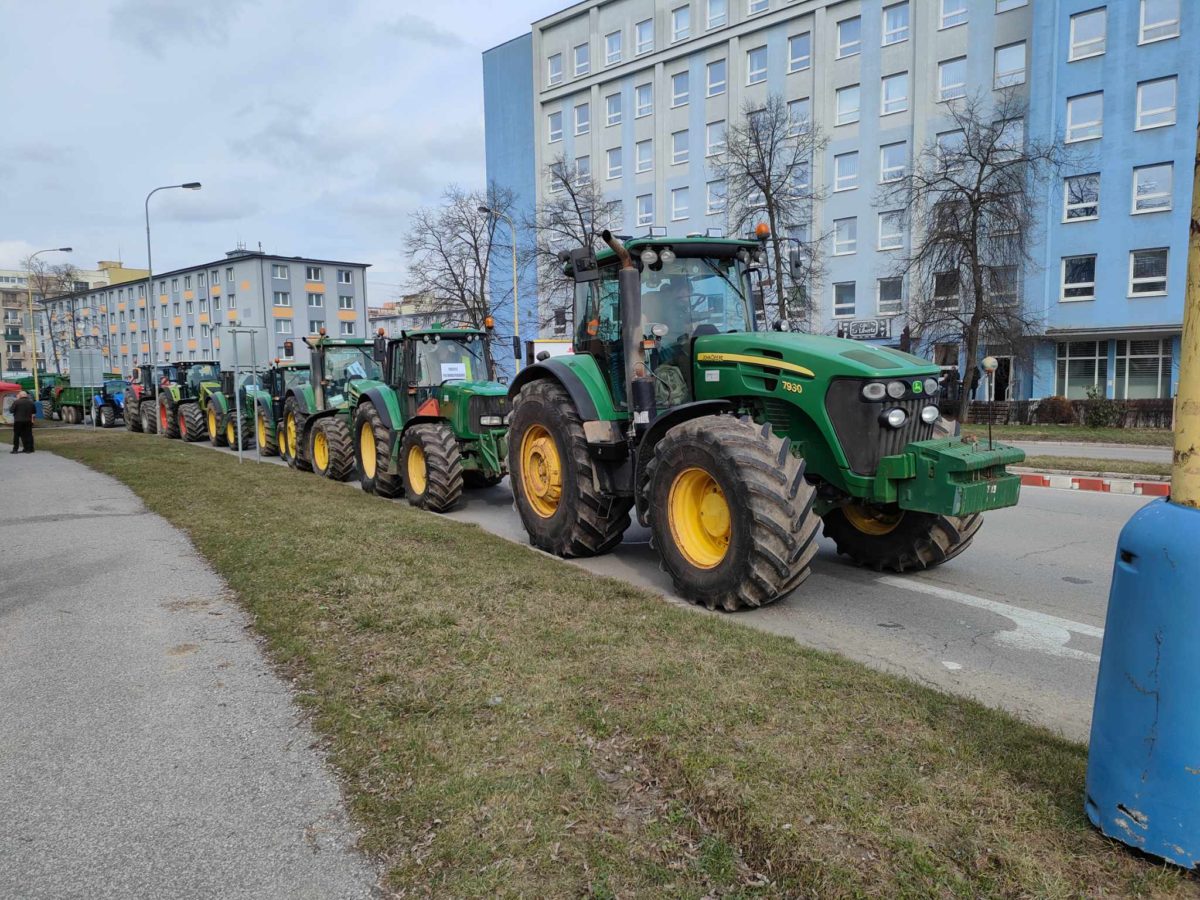 Protest farmárov