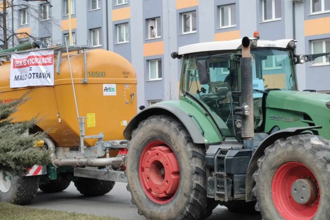 Protest farmárov