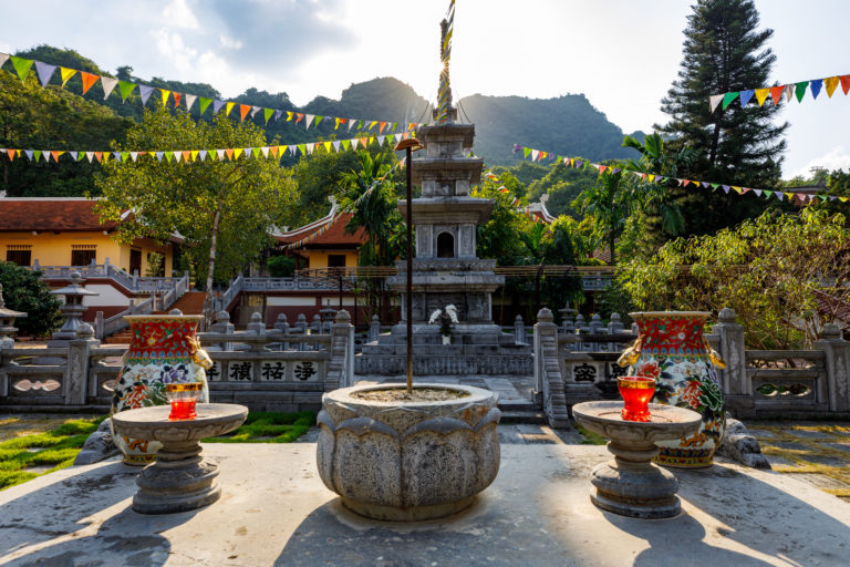 The Perfume Pagoda at Hanoi in Vietnam