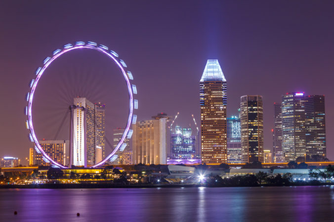 Singapore Night City