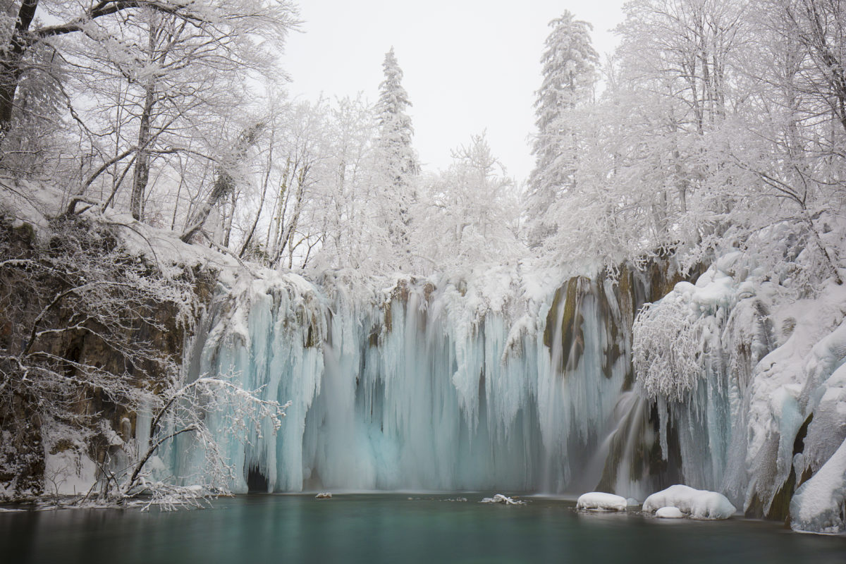 Plitvice in winter