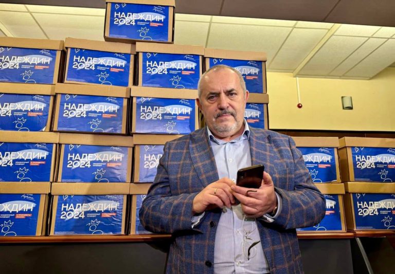 Ruský liberálny politik Boris Nadeždin