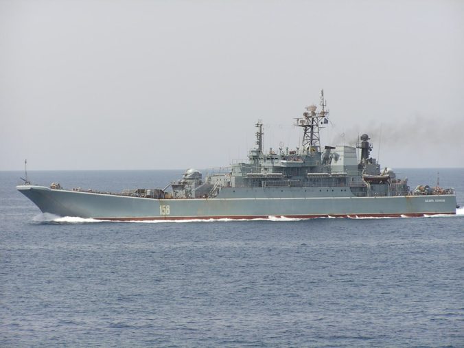 Rusko ukrajinský konflikt, potopenie lode