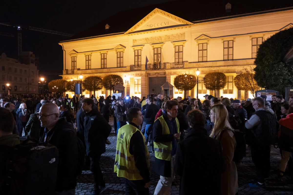 Maďarsko, protest