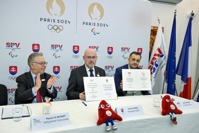 OLYMPIJSKÉ: Podpis prihláškok na OH a PH 2024