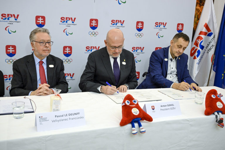 OLYMPIJSKÉ: Podpis prihláškok na OH a PH 2024