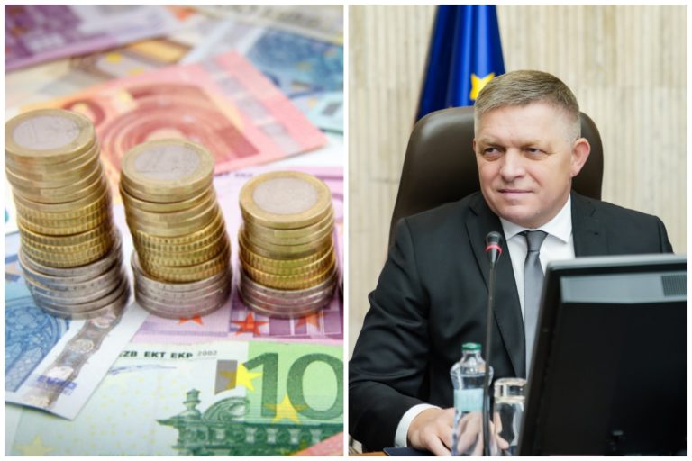 Peniaze, Robert Fico, plat