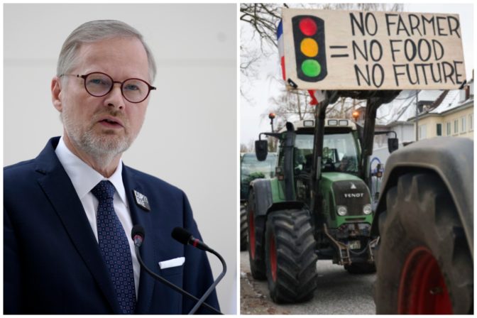 Protest farmárov, Petr Fiala