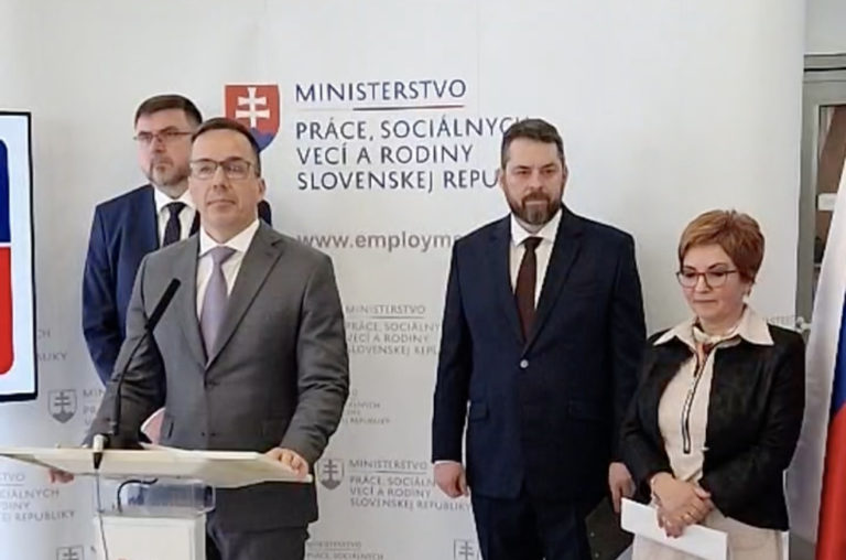 TB ministra práce, sociálnych vecí a rodiny Erika Tomáša