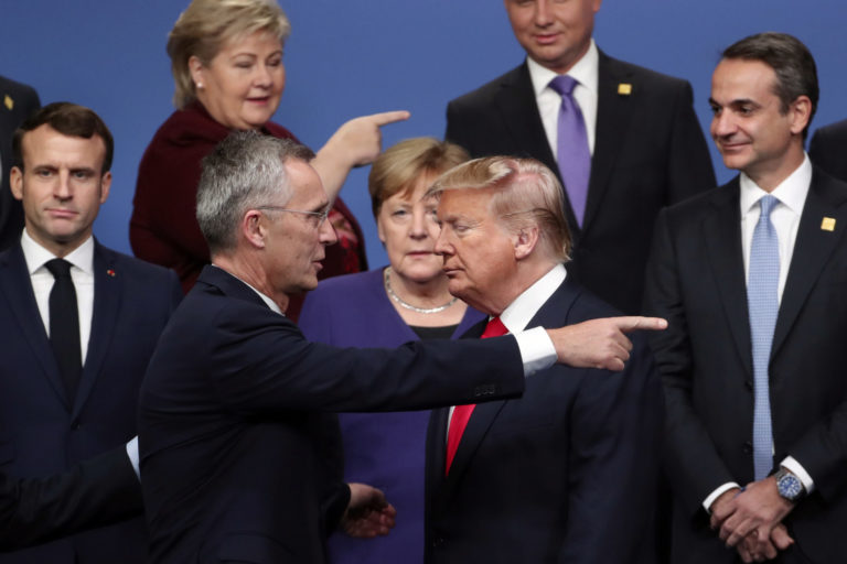 Jens Stoltenberg, Donald Trump