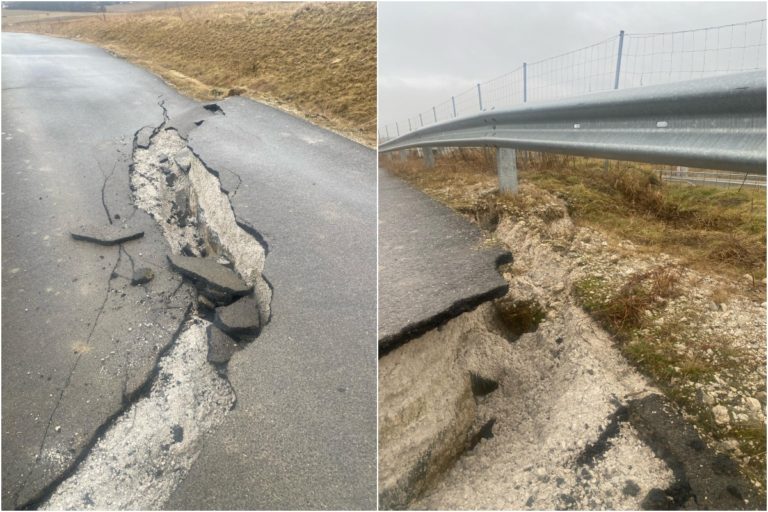 Žilina, zosun pôdy