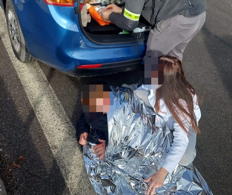 Zranená žena, polícia