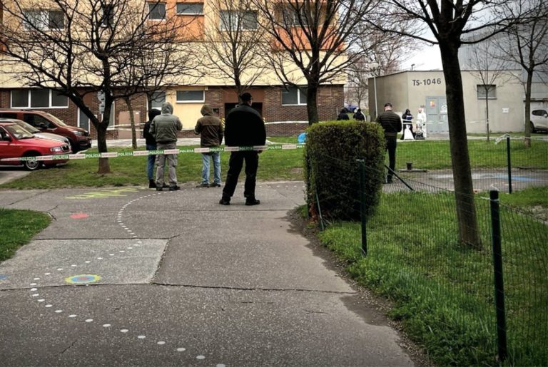 Polícia, vyšetrovanie, mŕtvy muž