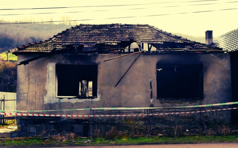 Požiar rodinného domu