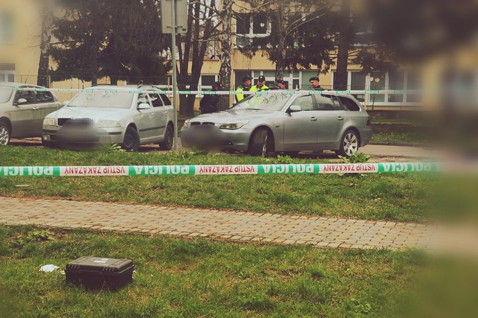 BMW, polícia, Lučenec, drogy