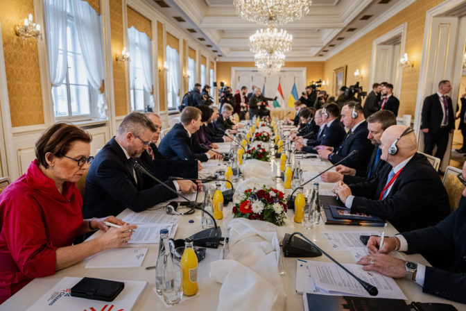V4: Samit predsedov parlamentu V4 a Ukrajiny v Prahe