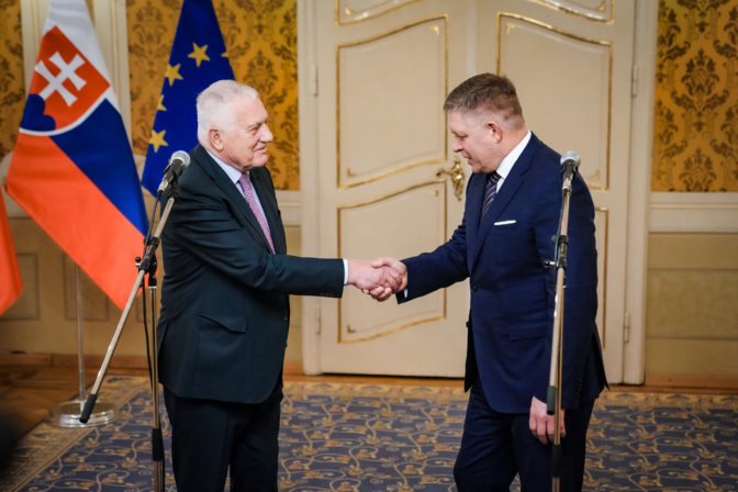 PREMIÉR: Prijal bývalého prezidenta ČR Václava Klausa