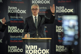 VOĽBY: Volebná noc Ivana Korčoka