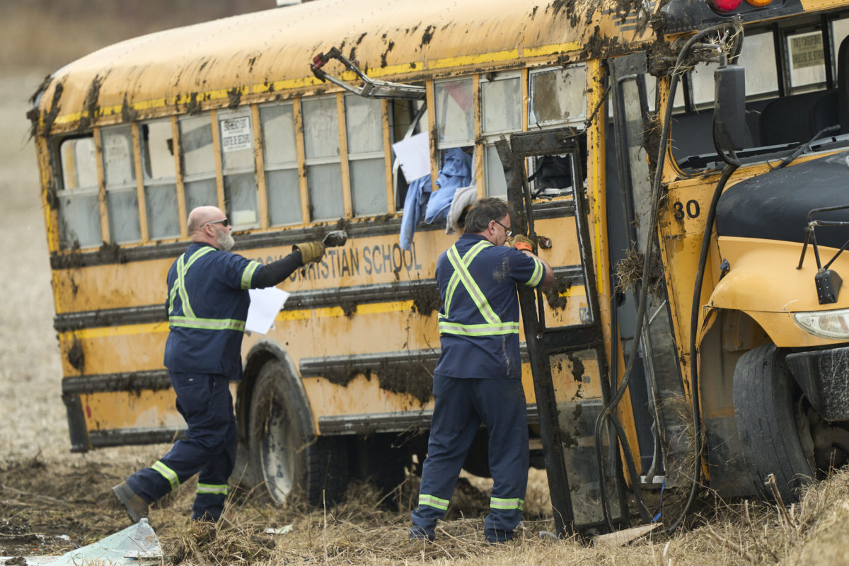 Canada School Bus Crash