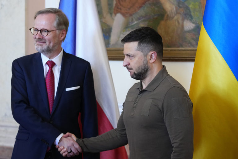 Petra Fiala, Volodymyr Zelenskyj