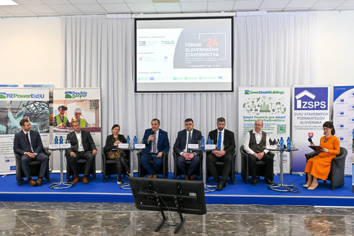 Trendy v stavebníctve a vzdelávaní témami ZSPS na CONECO RACIOENERGIA 2024