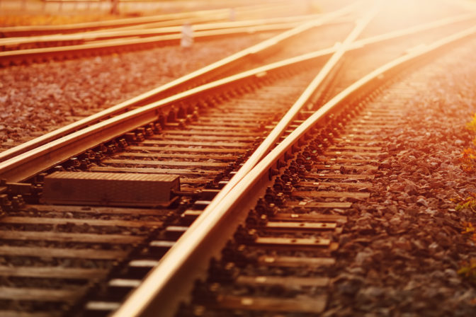 Vlaky, koľajnice, železnice