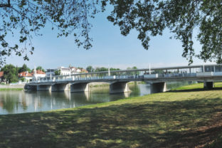 Kolonádový most - Colonnade bridge in Piestany