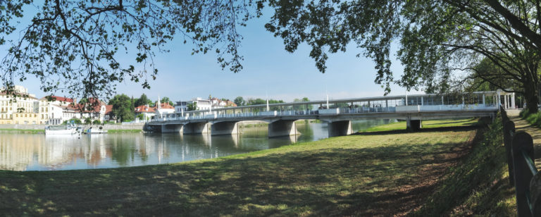 Kolonádový most - Colonnade bridge in Piestany