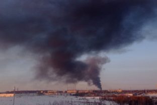 Ruské mesto Riaza zasiahnuté Ukrajinou