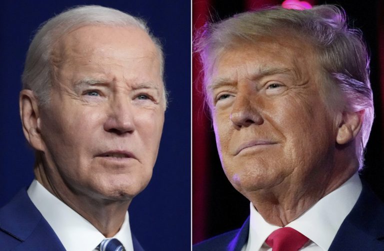 Joe Biden, Donald Trump