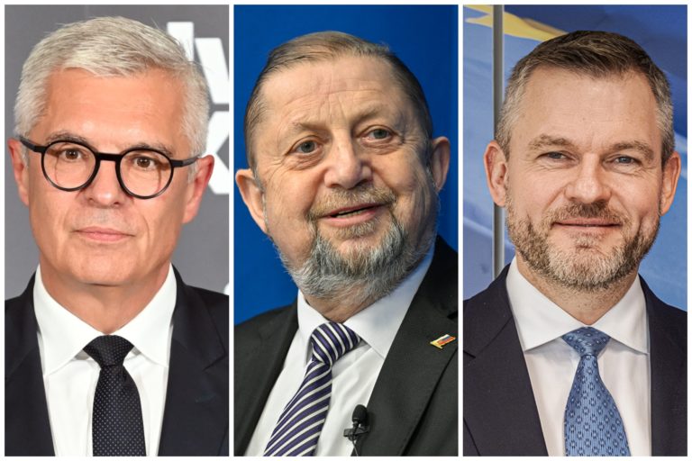 Ivan Korčok, Štefan Harabin, Peter Pellegrini
