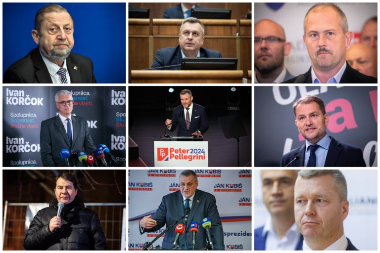 Prieskum, kandidáta na prezidenta