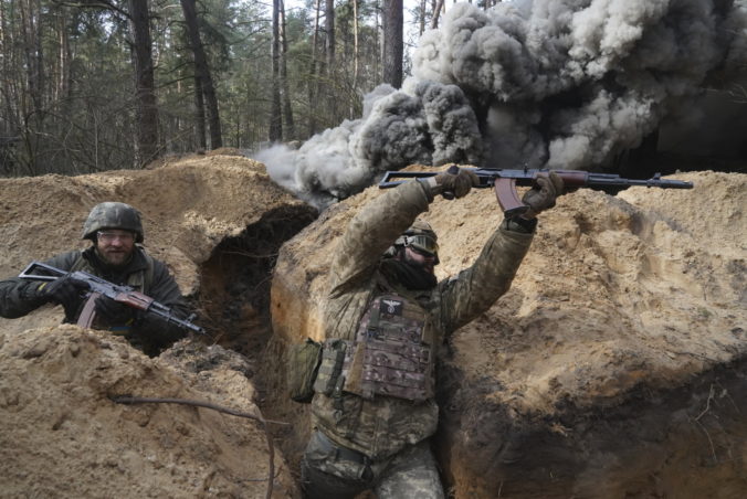 Ukrajinskí vojaci, Ukrajina, vojna